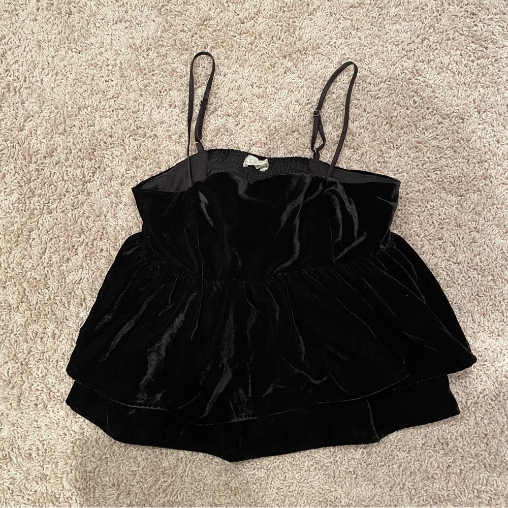 NEW cute baby doll velvet tank